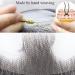 Remeehi Natural Black Men's Human Hair Lace Beard & Mustache - Handmade Costume Beards (3-6#) - International Shipping - Buy Online on GoSupps.com