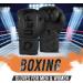 DEFY Boxing Gloves for Men & Women - Premium Quality Synthetic Leather Training Gloves - Ideal for Heavy Bags, Sparring & Fighting - Black 14oz - Buy Online on GoSupps.com