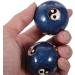 Beavorty Vintage Blue Enamel Baoding Balls - Traditional Chinese Hand Massage & Fitness Exercise Balls - Buy Online on GoSupps.com