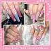 8 Colors Poly Nails Extension Gel | Clear White Pink Poly Nail Gel | Poly Nail Gel Kit Builder | Nail Extension Gel Kit | Multi-Color Set | French Manicure Set - Buy Online on GoSupps.com