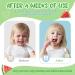 Fluoride-Free Baby Toothpaste for Ages 2-3 Natural Fruit-Flavored Mild Formula Pea-Sized Amount for Developing Teeth 2.1 oz (60g) (1 Pack Watermelon) Watermelon 1 - Buy Online on GoSupps.com