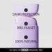 Fussy - Natural Refillable Deodorant - Lilac Case & Variety Refill Pack - Wide Eyed Citrus Night Tales Flora & Wavy Days Mint - Aluminium Free - Vegan & Cruelty Free - 100% Natural & Effective - Buy Online on GoSupps.com