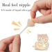 Bubble Milk Bowl - Cat & Puppy Feeding Bottle with Silicone Nipple & Syringes | Ideal for Kittens Rabbits & Squirrels - Buy Online on GoSupps.com