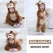 Doladola Baby Hooded Monkey Onesie | Cartoon Animal Romper for Newborns 18-24 Months - Buy Online on GoSupps.com