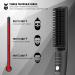 VIKICON Beard Straightener - Fast Heating Comb for Men, Ionic Lightweight Design for Styling Long & Short Beards - Buy Online on GoSupps.com