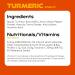 MOJU Turmeric Shots (12 x 60ml) | Pure Super Root Boost Natural Ingredients No Added Sugars or Sweeteners Vegan Turmeric 5 ml (Pack of 12) - Buy Online on GoSupps.com
