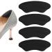 Heel Grips Women Shoes Pads: Inserts into Back Heel - Heel Protector for High Heel Boots Insoles Prevent Too Big Shoe from Slipping Liner Cushion for Comfortable Support(4 Pairs)(Black)