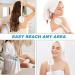 Long Handle Lotion Applicator for Back - Evenly Apply Self Tanner and Back Creams - White-v - Buy Online on GoSupps.com