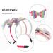 Fomiyes Glitter Hair Straps for Girls - Sequin Bow Headband Shiny Glitter Front 3 Random Colors 1 Pack - Buy Online on GoSupps.com