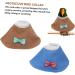 Angoily 4 pcs Safety Cones for Cockatoo Budgerigar Protective Bird Collars 18X11X0.1cmx2pcs Blue Brownx2pcs - Buy Online on GoSupps.com