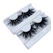 2Pair 28-30mm Long Mink Fur Handmade False Eyelashes - Fashion Fluffy Mink Lashes - Buy Online on GoSupps.com