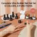 Modelones 8-in-1 Nail Builder Gel Kit with Mini Nail Lamp - Clear Pink Hard Gel Builder for Nails Extension - Includes 6 Colors, Nail Forms Set, Base Gel - Nail Art Strengthener - Buy Online on GoSupps.com