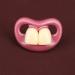 Lixbd Silicone Pacifier for Newborns | Comforter with Two Front Teeth | Nursing Toy | International Shipping Available - Buy Online on GoSupps.com