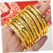Zerodeko 3 Pcs Eternity Bracelet Open Adjustable Bracelet Friendship Bracelet Fashion Bangle Baby Gifts Golden Stackable Bangle Bangles Bracelets Bracelet Simple Boutique Jewelry Ladies - Buy Online on GoSupps.com
