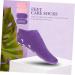 FRCOLOR 8 Pairs Gel Socks Soft Cotton Yarn Miss Facial Mask - Buy Online on GoSupps.com