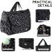 SONARIN Multi-Function Baby Changing Bag with Mat, Stroller Straps, & Bottle Bag - Large Waterproof Satchel Messenger Bag for Travel (Black) - Buy Online on GoSupps.com