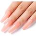 AIMEILI 5 in 1 Rubber Base Gel Set - Sheer Nude Pink Color Gel Nail Polish - Long Lasting Elastic Nail Strengthener - 6pcs X 10ml Gift Kit - Buy Online on GoSupps.com