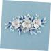 DOITOOL Flower Bridal Comb Pearl Tiara Bridal Headdress Pearl Hair Barrettes Bridal Headpiece Bridal Hair Clip Vintage Hair Comb Flower Hair Comb Hair up Wedding Dinner Party - Buy Online on GoSupps.com
