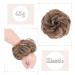 Thick Curly Hair Bun Extension | Synthetic Messy Updo Scrunchie | Light Auburn & Honey Blonde Hairpiece for Women and Girls - Buy Online on GoSupps.com