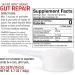 Gut Repair Supplement Powder - L-Glutamine, Curcumin, Zinc & Vitamin C - 60 Servings (5.71oz x 2) - Digestive Health Support - Buy Online on GoSupps.com