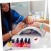 Palette de Maquillage Acrylique Transparente Plateau Mixeur Portable Compartiments avec Poign e Ergonomique pour Fond de Teint L vres et M lange Pr cis des Couleurs Outil - Buy Online on GoSupps.com