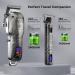 Hair Clippers 2 Set Cosicosy Electric Hair Trimmer Grooming Kit for Men Professional Cordless Hair Cutting Beard Trimmer Rechargeable with LCD Display Hair Shaver for Men Kids Barbers Silver - Buy Online on GoSupps.com