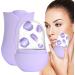 Ice Roller for Face | Small Ice Cube Roller | Silicone Ice Face Roller Cube Ice Roller for Face and Eye Facial Beauty Ice Roller Skin Care Tools Purple - Buy Online on GoSupps.com