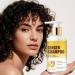 Shampooing naturel au gingembre avec huile de noix de coco pour la croissance et la r paration des cheveux renforce les cheveux ab m s contr le des frisottis renforce l'hydratation et les - Buy Online on GoSupps.com