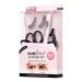 KISS Lash GLUEliner Starter Kit | Felt-Tip Clear Matte Eyelash Adhesive with Foolproof Application | Includes GLUEliner, Applicator, Scissors, Travel Pouch, Fake Lashes - Buy Online on GoSupps.com