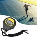Candeon Timer Stopwatch - Multifunctional Portable Household Handheld Digital Fitness Sport Stopwatch Timer for Home Use