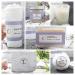 Spa Gift Set - Natural Lavender Bath Bomb Bath Salt Hand Soap Scented Candle & Face Cloth - Perfect Gift for Her - Buy Online on GoSupps.com