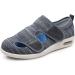 ZBJH Extra Wide Diabetic Shoes with Swollen Feet Wide Fit Large Size Arthritis Edema Feet Footwear Breathable Lightweight Air Cushion Walking Shoes for Women 22.9.2 (Color : A03 Size : 45)