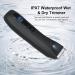 Pretfy Men's Body Hair Trimmer - IPX7 Waterproof Electric Groomer for Pubic & Body, Rechargeable Groin, Beard Trimmer - Wet/Dry Use, LED Display - Black - Buy Online on GoSupps.com