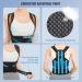 Wallfire Back Brace Posture Corrector for Women and Men Adjustable Posture Trainer for Back and Shoulder Pain Relief Comfortable and Breathable Back Support Brace for Hunchback Correction - Buy Online on GoSupps.com