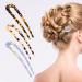 Molain Retro French Hairpins - U-Sticks & Turtle Hair Accessories for Women & Girls | 6 Unique Vintage Styles - Buy Online on GoSupps.com