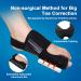 Bunion Correction Kit - 2pc Big Toe Spacers & Adjustable Splint for Hallux Valgus Relief | Orthopedic Toe Separators for Men & Women - Buy Online on GoSupps.com