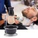 Men's Shaving Set - 3 in 1 Shaving Brush Bowl & Holder (Black) | International Shipping Available - Buy Online on GoSupps.com