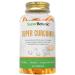 Super Botanic Curcumin Capsules 500mg 60 Vegan Capsules | Curcumin C3 Complex with Bioperine & Ginger Extract | 33 000mg Turmeric Supplements Equivalent | 100% Natural & Made in the UK | Bottle