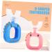 Minkissy U-Shaped Toothbrush for Children - 6 Pack Portable Manual Kids Toothbrushes for Home Use - Buy Online on GoSupps.com