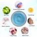 Drizzle Beauty Dip Powder Nail Kit - 6 Colors Starter Set for Summer | Glitter Blue Nude Dipping Powder - Ice Queen Collection - Buy Online on GoSupps.com