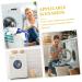 Zerodeko 3pcs washing powder storage bucket laundry tin container containers with lids laundry snack container Storage Container storage jar wrought iron Metal - Buy Online on GoSupps.com