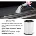 Vacuum Cleaner Filter Screen Safe Efficient Vacuum Cleaner Filter for Workshop for Home for Garage - Buy Online on GoSupps.com