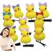 Yellow Duck Hair Pins Hair Accessory With Duck Shaped Design Fun Duck Hair Accessories For Kids Women Soft Animal Hair Clips Hair Pins Cartoon Duck Plush Hairpin Set - Buy Online on GoSupps.com