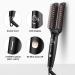 2 in 1 Hair Straightener Brush & Curler - Fast Heating Ceramic Comb Dual Voltage 5 Temp Settings for Global Travel - Buy Online on GoSupps.com