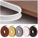 flintronic 3m*18mm U-Shape Flexible Furniture Edge Banding Baby Safty Baby Edge Protector Self Adhesive TPE Wood Edging Tape DIY Furniture Edge Trim for Table Cabinet Furniture Restoration White 3m*18mm
