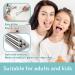 Premium Tongue Cleaner Set - 2 Piece Stainless Steel Tongue Scrapers for Adults & Kids - Ultimate Oral Hygiene Solution - Buy Online on GoSupps.com