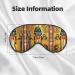 Ancient Egypt Tribe Series Double-Sided Eye Mask for Quality Sleep | Soft & Light Blocking International Shipping - Buy Online on GoSupps.com