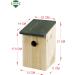 ADEPTNA Wooden Bird Nest Box House for Small Birds - Handcrafted Home for Sparrows, Blue Tits, Great Tits, and Robins - Buy Online on GoSupps.com