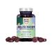 Ashwagandha rubber 250mg high -dose anti -stress gummy bears with gaba and rhodiola 60 rubber strawberry taste vegan be so happy relax buddy