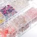 FEIlei 6 Grids Nail Jewelry Zircon Nail Art Rhinestones Decors Crystals Diamond Gems - Buy Online on GoSupps.com
